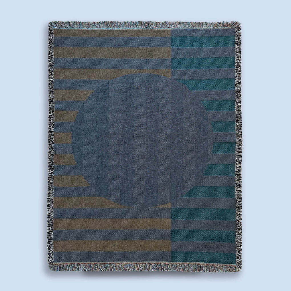 The back of the California Beach blanket by KOS.concept